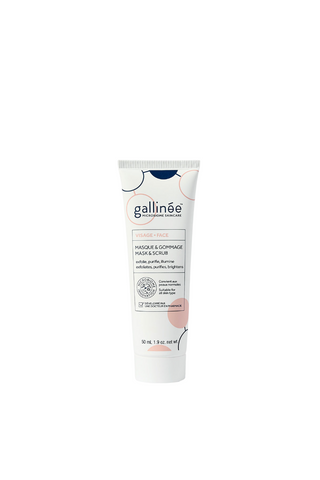 Gallinee Microbiome Skincare Purifying Scrub Mask For Face