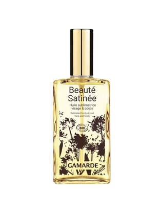 Gamarde Beauty Satinee Bio Dry Oil Hydrates Fragrance Dry Body Oil
