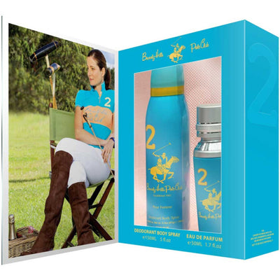 Beverly Hills Polo Club Gift Set Beverly Hills Polo Club: 1982 - Sport 2 + 1982 - Sport 2 Anti-Perspirant Deodorant Spray for Women | EDP