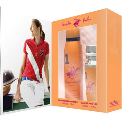 Beverly Hills Polo Club Gift Set Beverly Hills Polo Club: 1982 - Sport 1 + 1982 - Sport 1 Anti-Perspirant Deodorant Spray for Women | EDP