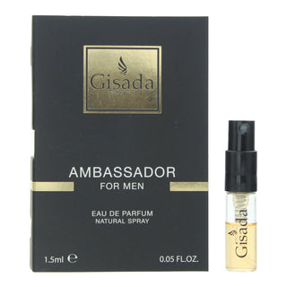 Gisada Ambassador for Men | EDP Vial
