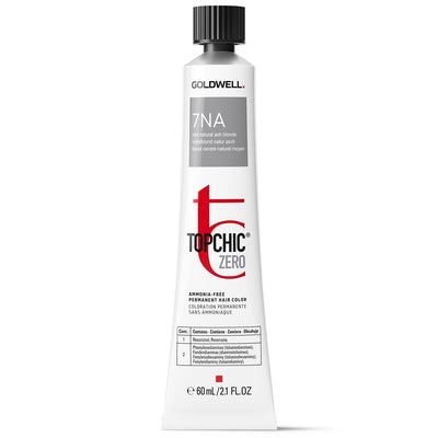 Goldwell TopChic Zero Ammonia Free 7NA Mid Natural Ash Blonde Permanent Hair Dye