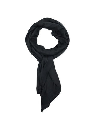 Guess Animalier Textile Scarf Black Logo AW8853 POL03 Universal For Women