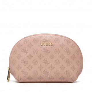 Guess Textile Makeup Bag Nude