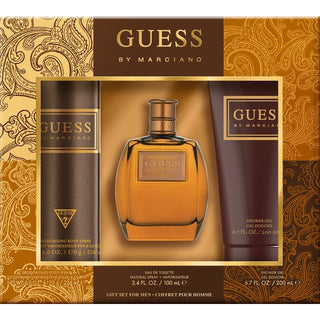 Guess By Marciano Gift Set | EDT 100ml + Body Spray 226ml + Shower Gel 200ml