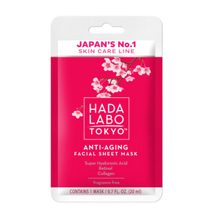 Hada Labo Tokyo Hada Labo Hyaluronic Acid & Collagen Anti-Aging Sheet Mask Face Day