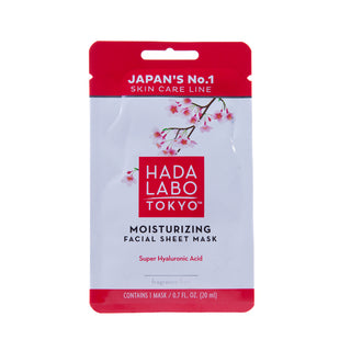 Hada Labo Tokyo Hada Labo Hyaluronic Acid Moisturizing Sheet Mask Face