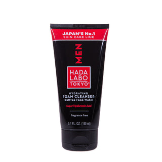 Hada Labo Tokyo Men Hyaluronic Acid Eliminates Impurities Cleansing Foam