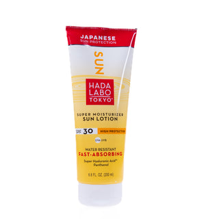 Hada Labo Tokyo Sun Hyaluronic Acid Moisturiser Sunscreen Lotion 30