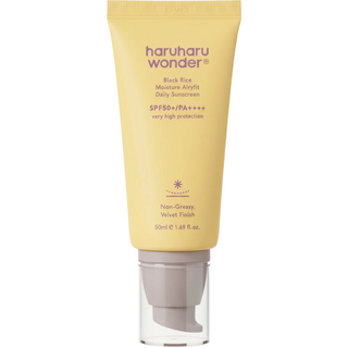 Haruharu Wonder Black Rice Protection Sunscreen Cream For Face SPF50+