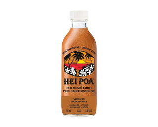 Hei Poa Pure Tahiti Monoi Nacres Or Illuminating Coconut Body Oil
