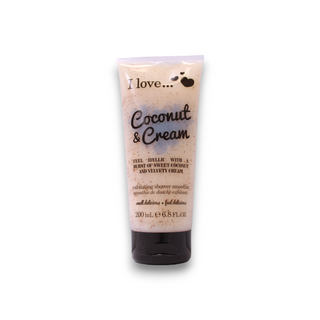 I Love Coconut & Cream Exfoliating Shower Gel