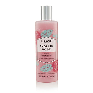 I Love English Rose Hydrating Shower Gel