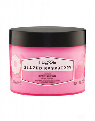 I Love Signature Collection Vegan Hydrating Glazed Raspberry Body Butter