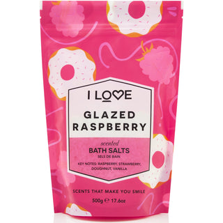 I Love Signature Collection Glazed Raspberry Bath Salt