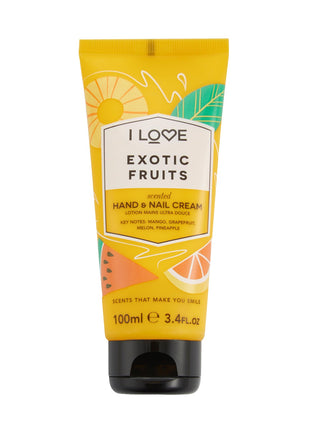 I Love Signature Collection Moisturizing Hand & Nail Cream Exotic Fruits