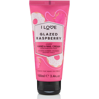 I Love Signature Collection Moisturizing Hand & Nail Cream Glazed Raspberry