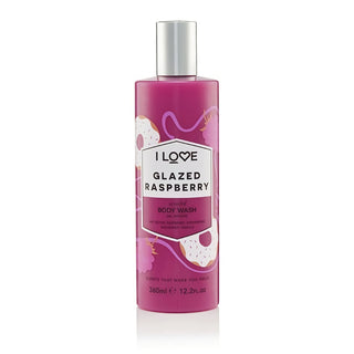I Love Signature Collection Paraben-Free Cleansing Glazed Raspberry Body Wash