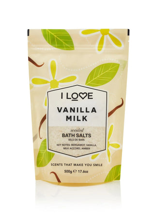 I Love Signature Collection Vanilla Milk Bath Salt