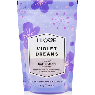 I Love Signature Collection Violet Dreams Bath Salt