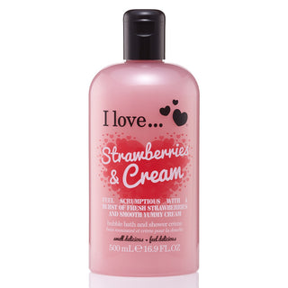 I Love Strawberries & Cream Hydrating Shower Cream