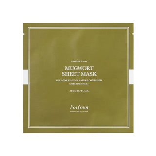 I`m From Mugwort Revitalizing Hydrating Sheet Mask For Face