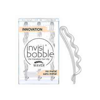 InvisiBobble Set Trio InvisiBobble Waves Hair Clip Crystal Clear