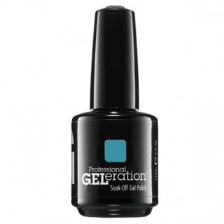 Jessica GELeration Colours Semi-Permanent Nail Polish GEL-1100 Faux Fur Blue