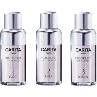 Carita Paris Jeunesse Originelle Set Carita Paris: Progressif Lift Fermete AHA Firming Serum For Face + Progressif Lift Fermete AHA Anti-Wrinkle Serum For Face + Progressif Lift Fermete AHA Anti-Ageing Serum For Face
