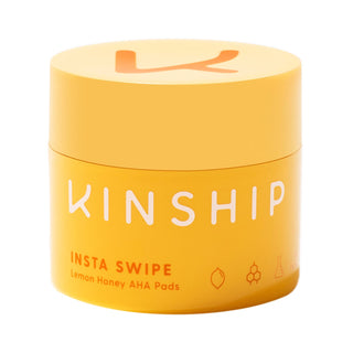 Kinship Insta Swipe AHA Lemon Honey Pads Exfoliating Peel-Off Pads