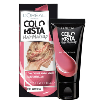 L`Oreal Paris Colorista Hair Makeup Semi-Permanent Hair Dye #ROSEGOLDHAIR Permanent Hair Dye