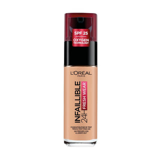 L`Oreal Paris Infaillible 24h Fresh Wear All-Day Wear Liquid Foundation 110 Vanille Rose SPF 25