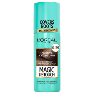 L`Oreal Paris Magic Retouch Root Touch-Up Spray Medium Iced Brown Hair Colour