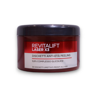 L`Oreal Paris Revitalift Laser X3 Glycolic Acid Anti-Ageing Peel-Off Pads