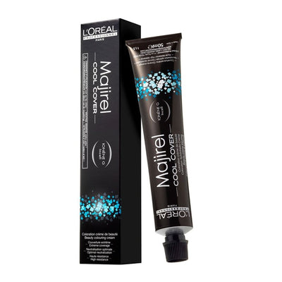L`Oreal Professionnel Majirel Cool-Cover 7.17 Ash Metallic Blonde Permanent Hair Dye