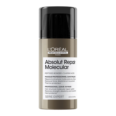 L`Oreal Professionnel Serie Expert Absolut Repair Molecular Hair Leave-In Cream Treatment For Repairing