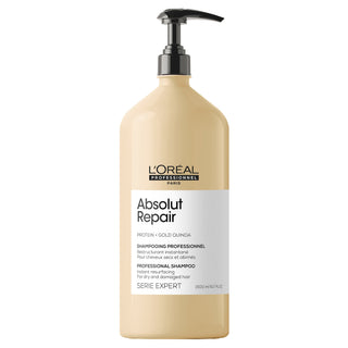L`Oreal Professionnel Serie Expert Absolut Repair Protein + Gold Quinoa Hair Shampoo Instant Resurfacing