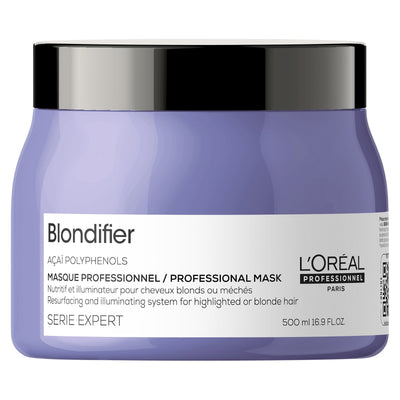 L`Oreal Professionnel Serie Expert Blondifier Acai Polyphenols Hair Treatment Cream Mask Resurfacing And Illuminating