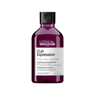L`Oreal Professionnel Serie Expert Curl Expression Glycerin + Urea H + Hibiscus Seed Hair Shampoo Anti-Buildup