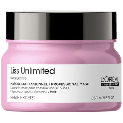 L`Oreal Professionnel Serie Expert Liss Unlimited Hair Treatment Cream Mask For Smoothening