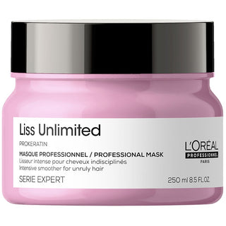 L`Oreal Professionnel Serie Expert Liss Unlimited Hair Treatment Cream Mask For Smoothening