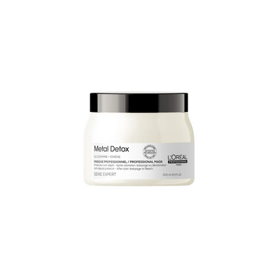 L`Oreal Professionnel Serie Expert Metal Detox Glicoamine + Ionene Hair Treatment Cream Mask Anti-Deposit Protector
