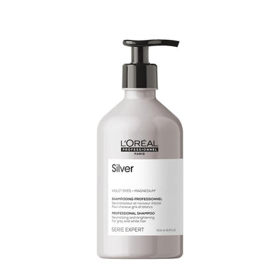 L`Oreal Professionnel Serie Expert Silver Hair Shampoo Neutralizing & Brightening