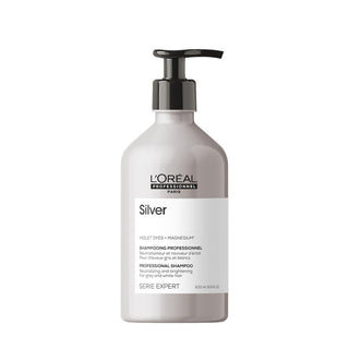 L`Oreal Professionnel Serie Expert Silver Hair Shampoo Neutralizing & Brightening