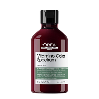 L`Oreal Professionnel Vitamino Color Spectrum Green Hair Shampoo Neutralizing Red Tones
