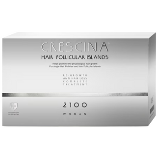 Labo Crescina Follicular Islands 2100 For Growth Stimulation Ampoules Treatment Serum For Scalp For Women 10 +