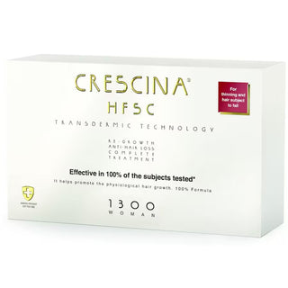 Labo Crescina Transdermic HFSC 1300 For Growth Stimulation Ampoules Treatment Serum For Scalp For Women 10 +