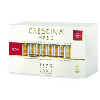 Labo Crescina Transdermic HFSC 1300 For Growth Stimulation Ampoules Treatment Serum For Scalp For Women