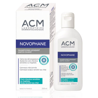 Laboratoire ACM Novophane Panthenol Hair Treatment Shampoo Calming For Sensitive Scalps