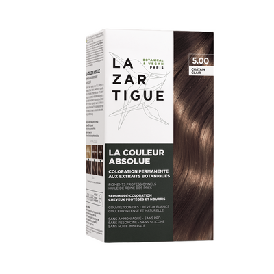 Lazartigue La Couleur Absolue 5.00 Light Chestnut Permanent Hair Dye